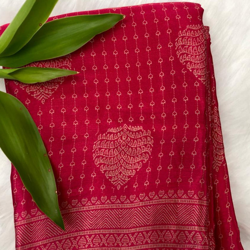 TURKISH CHIFFON SAREE FT 2124