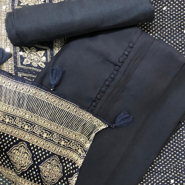COTTON SILK SALWAR SUIT FT 2112