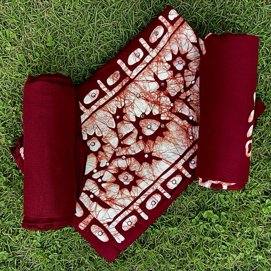 UNSTITCHED SALWAR SUIT FT 2608