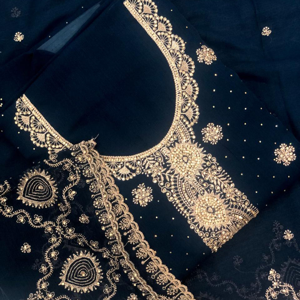 SHIMMERING GEORGETTE SALWAR SUIT FT 2125