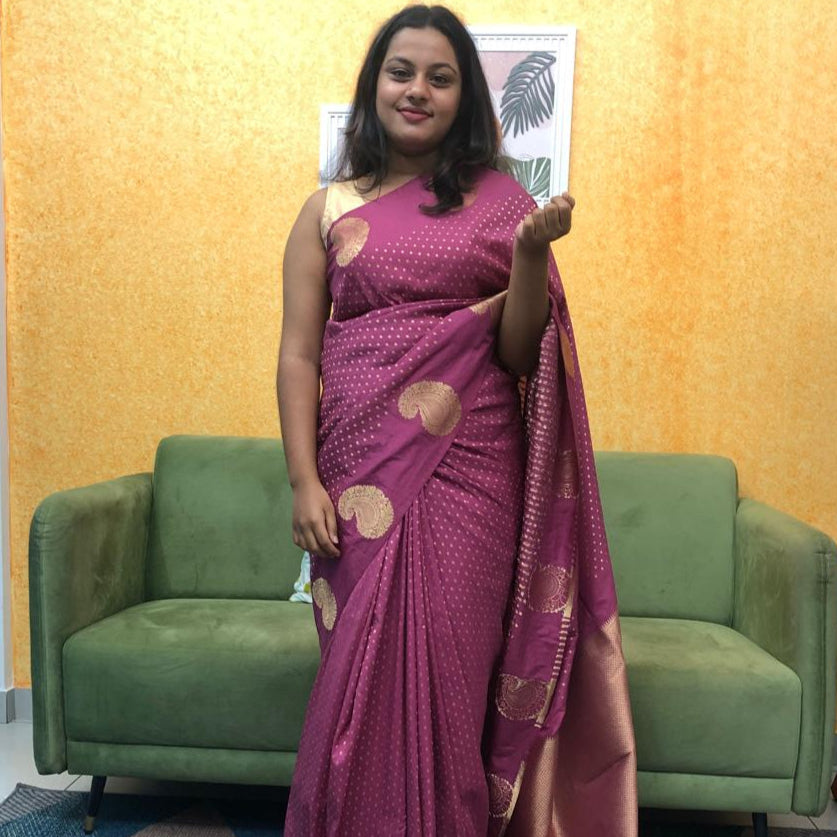 SEMI SILK SAREE FT 2137