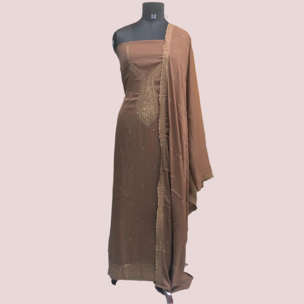 SHIMMERING GEORGETTE SALWAR SET FT 2025