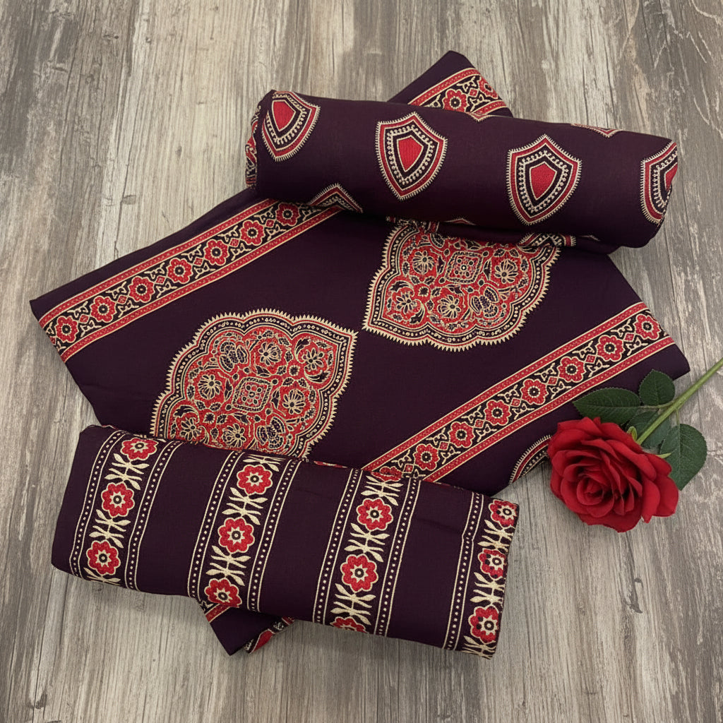 UNSTITCHED SALWAR SUIT FT 3019