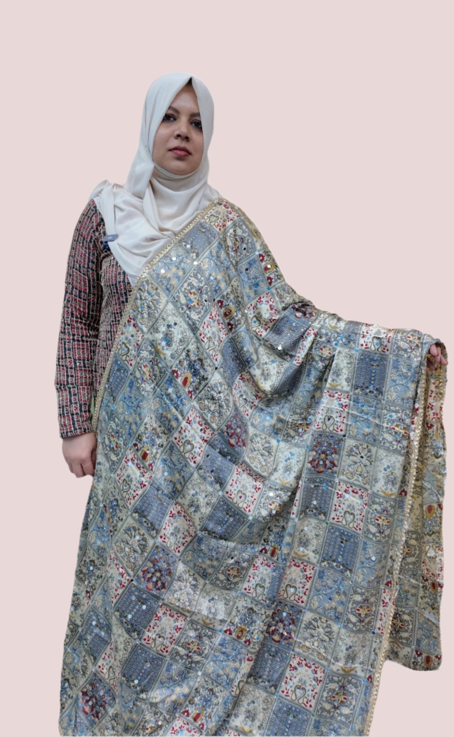 PAKISTANI MIRROR DUPATTA 105