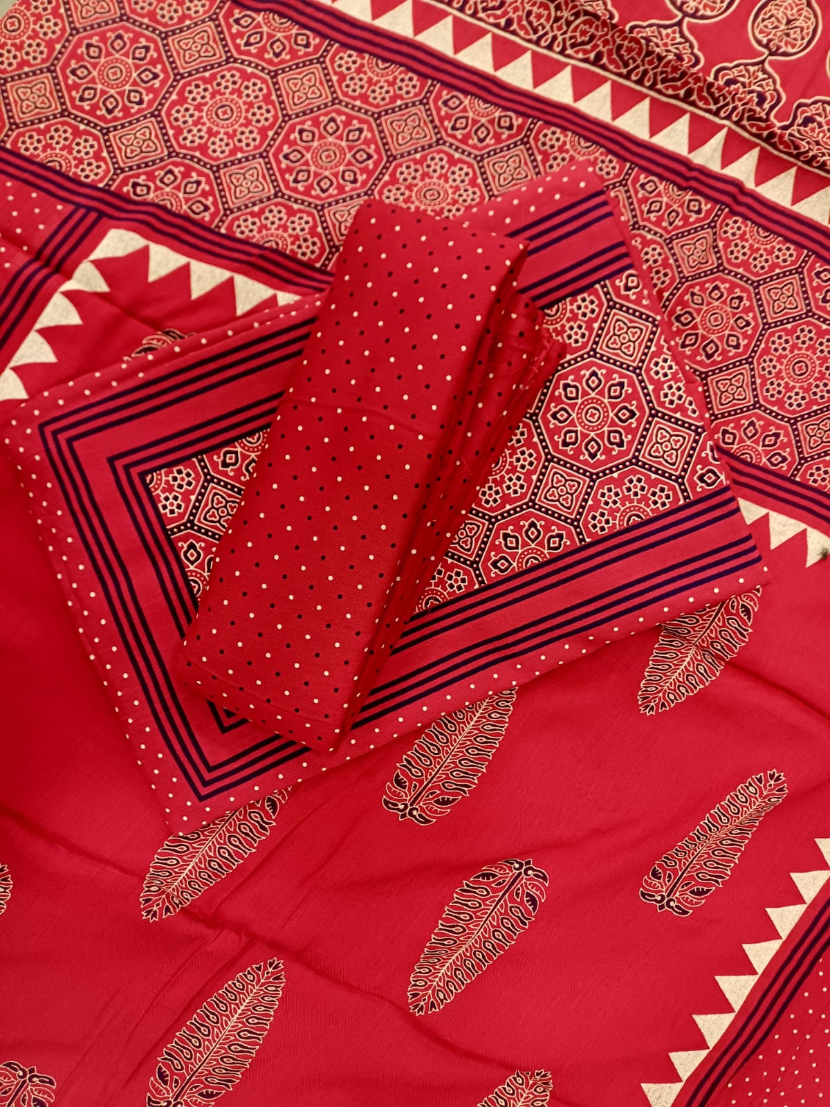 UNSTITCHED SALWAR SUIT FT2558