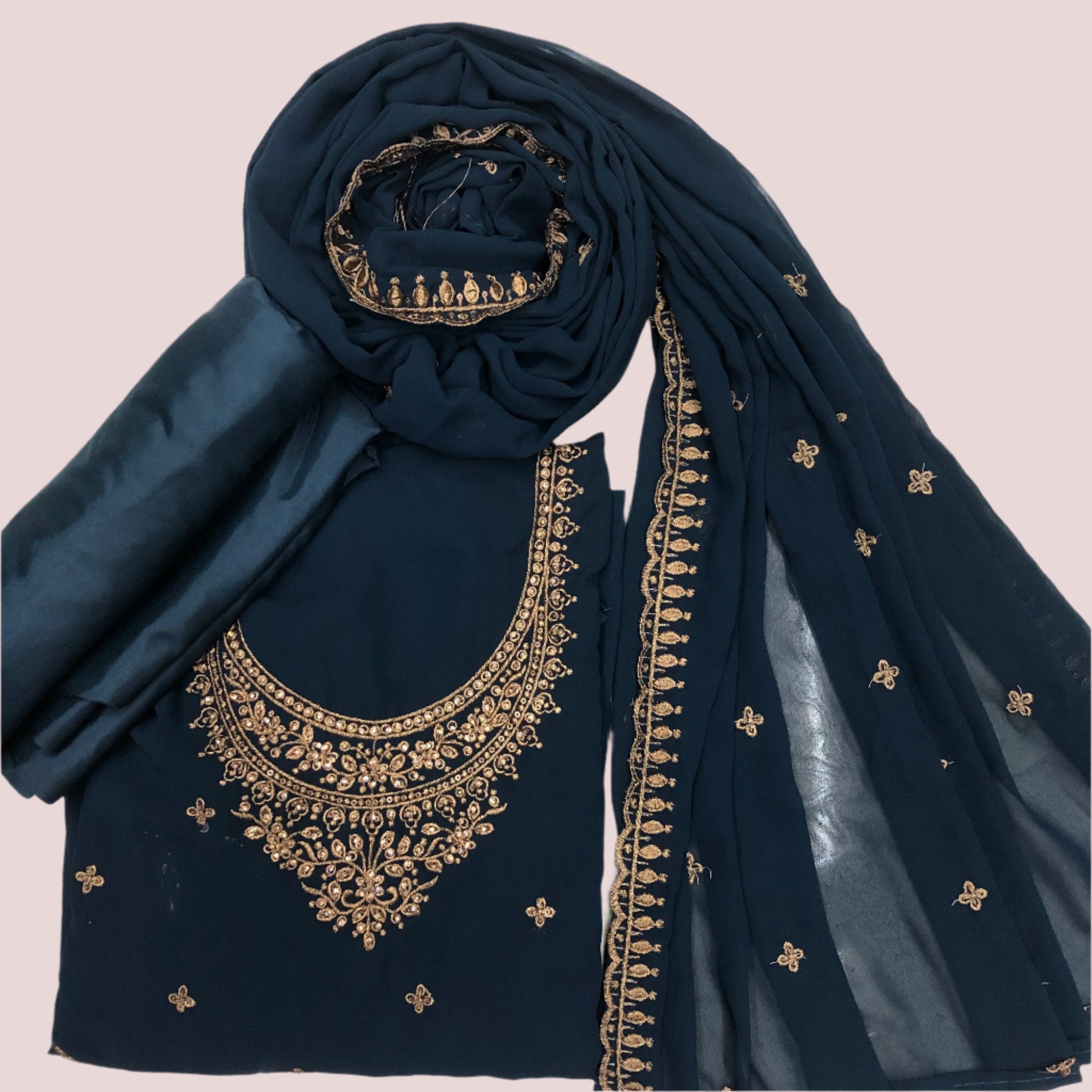 GEORGETTE SALWAR SET FT 2007