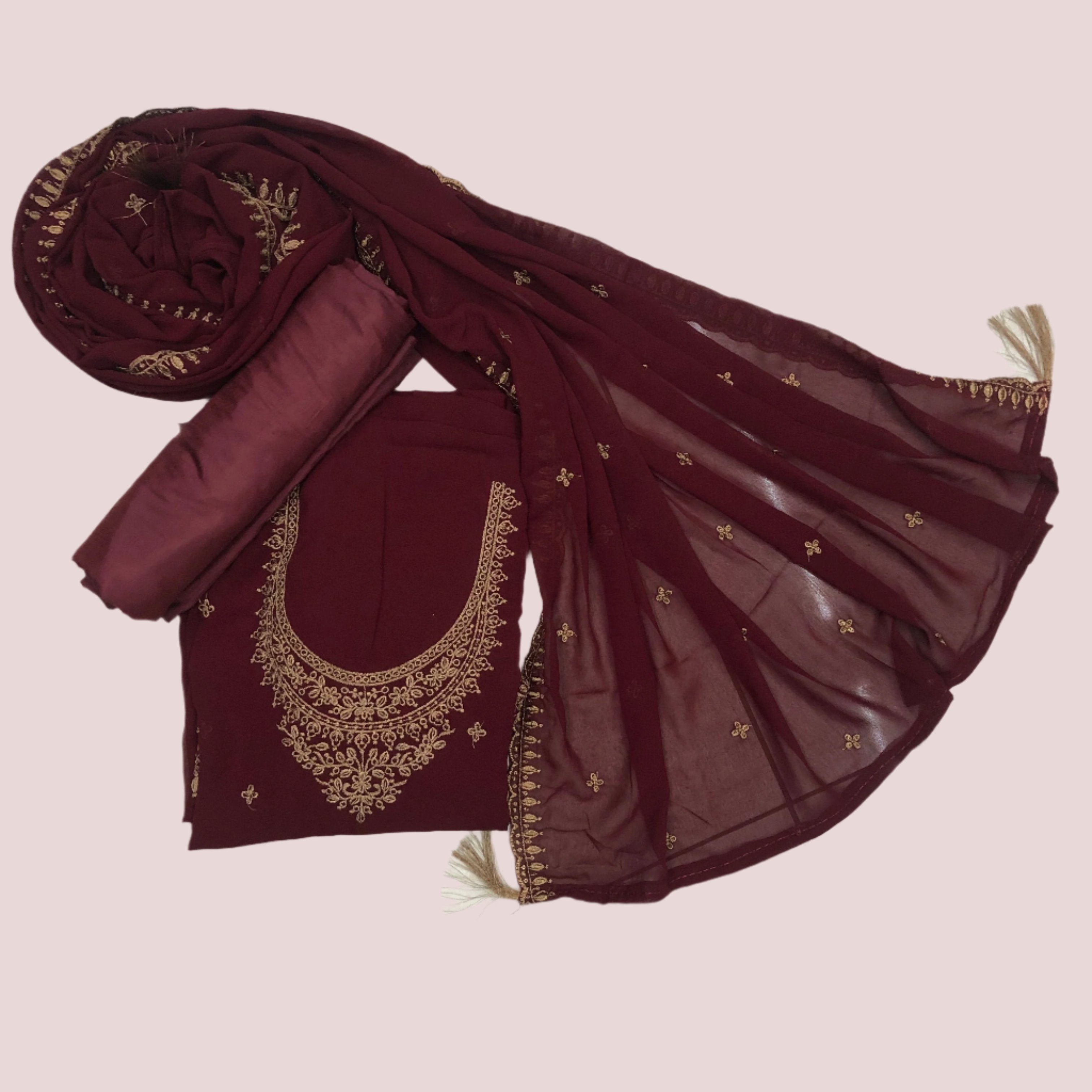 GEORGETTE SALWAR SET FT 2007