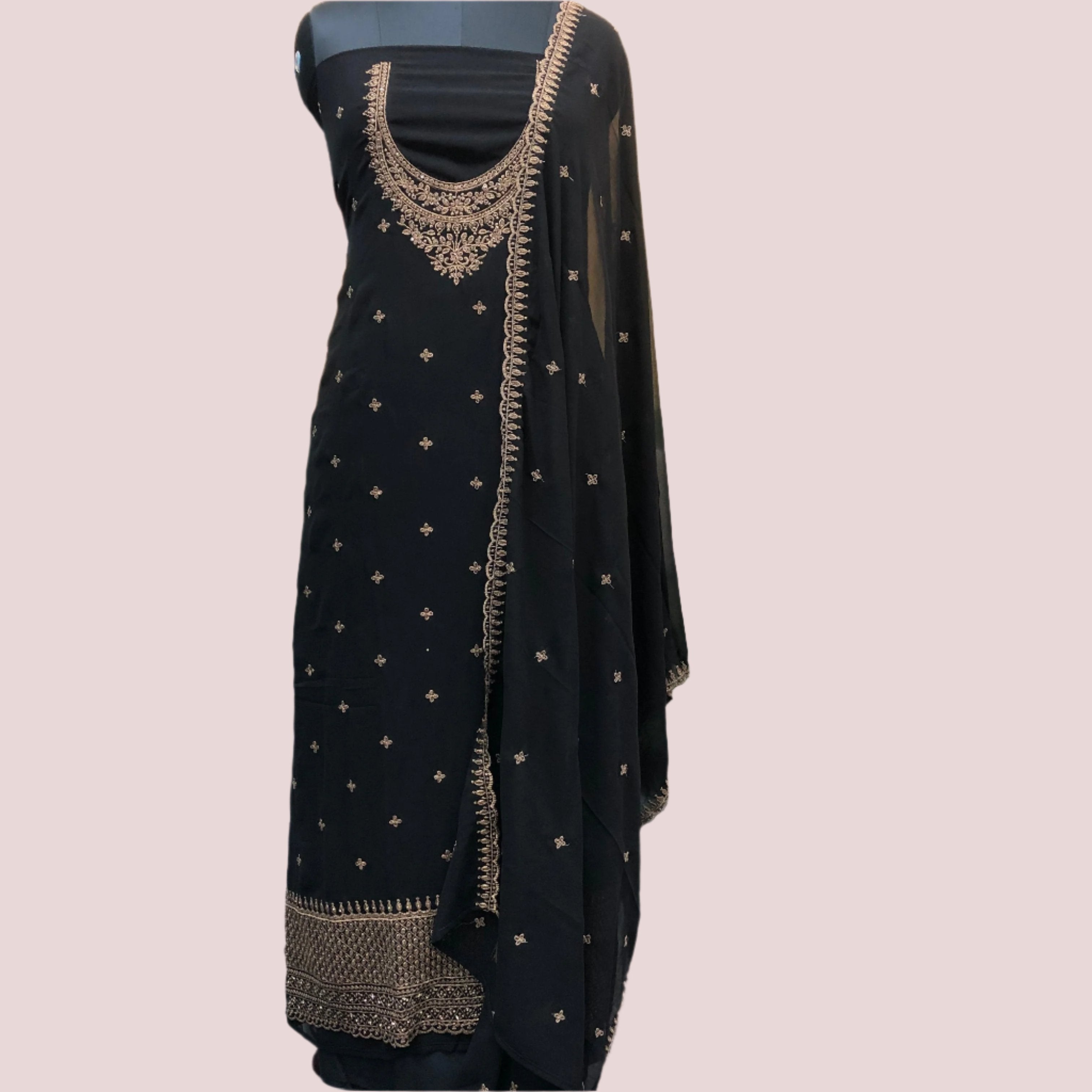 GEORGETTE SALWAR SET FT 2007