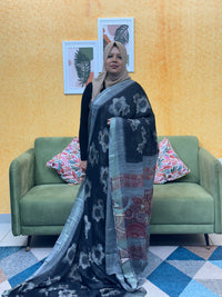 CHIFFON SAREE FT 2053