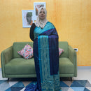 SATIN VISCOSE SAREE FT 2079