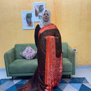 SATIN VISCOSE SAREE FT 2079