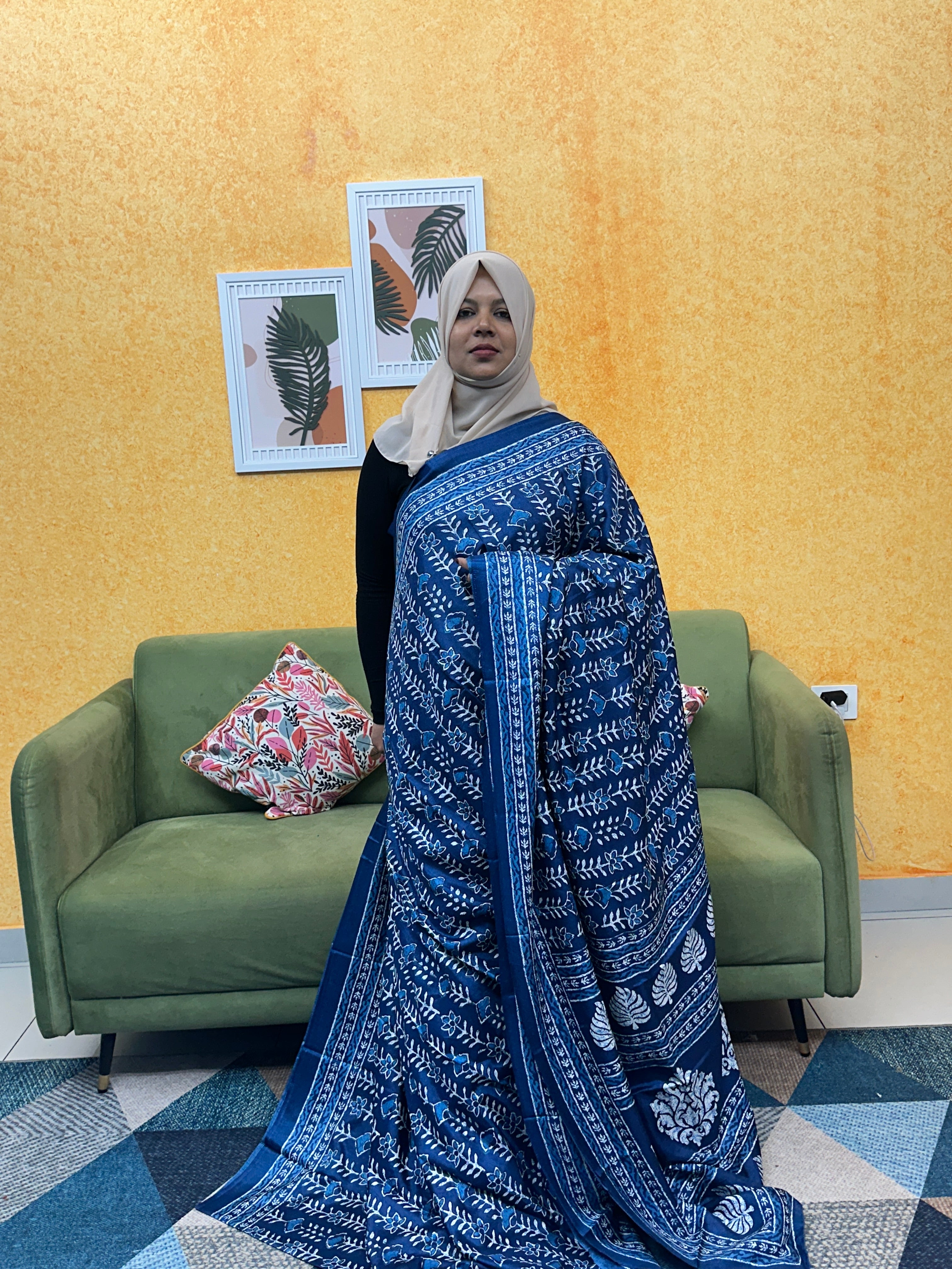 SYNTHETIC SAREE FT 2085