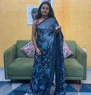 SHIMMERING CHIFFON SAREE FT 2095