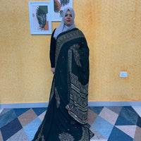 GEORGETTE SAREE FT 2163