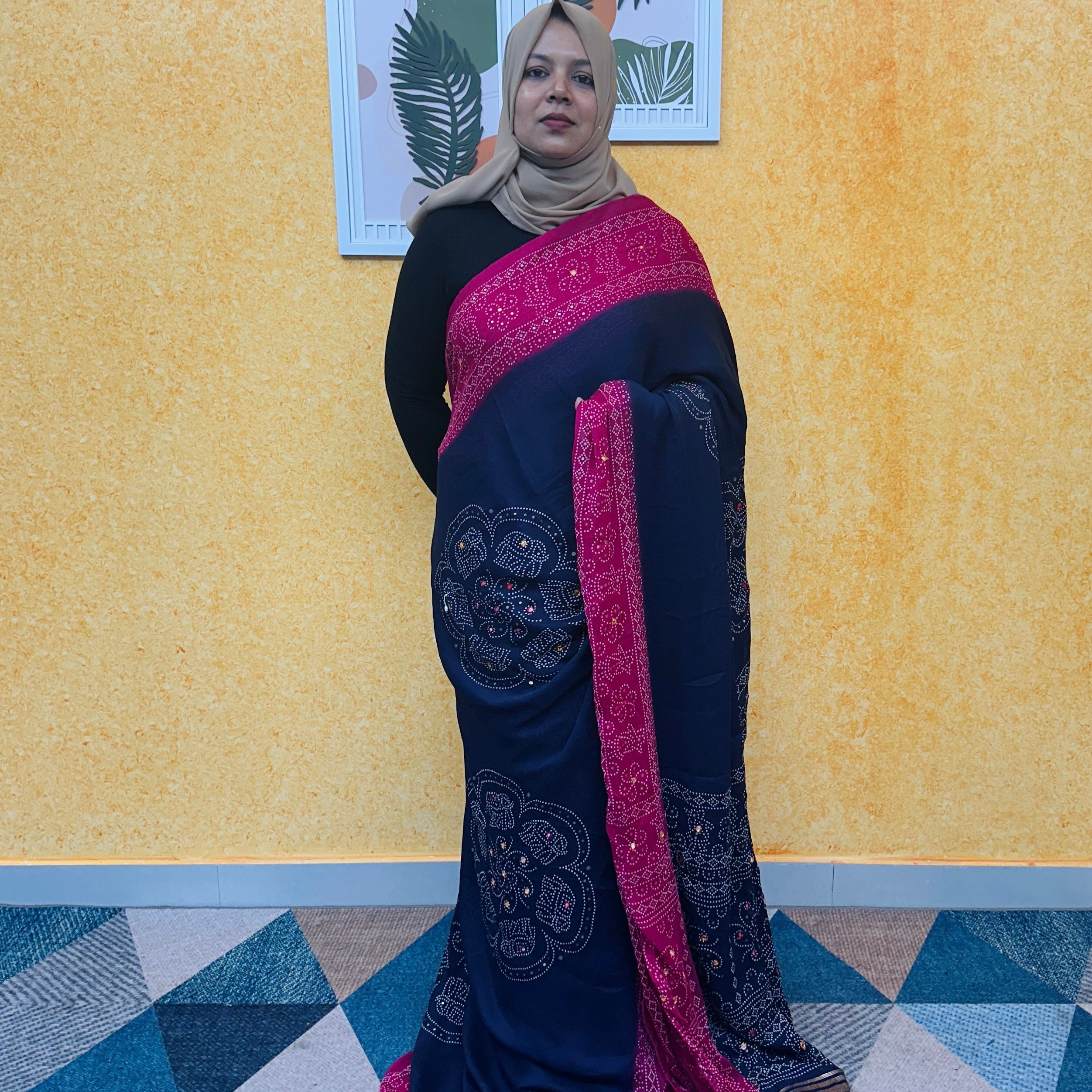 GEORGETTE SAREE FT 2232