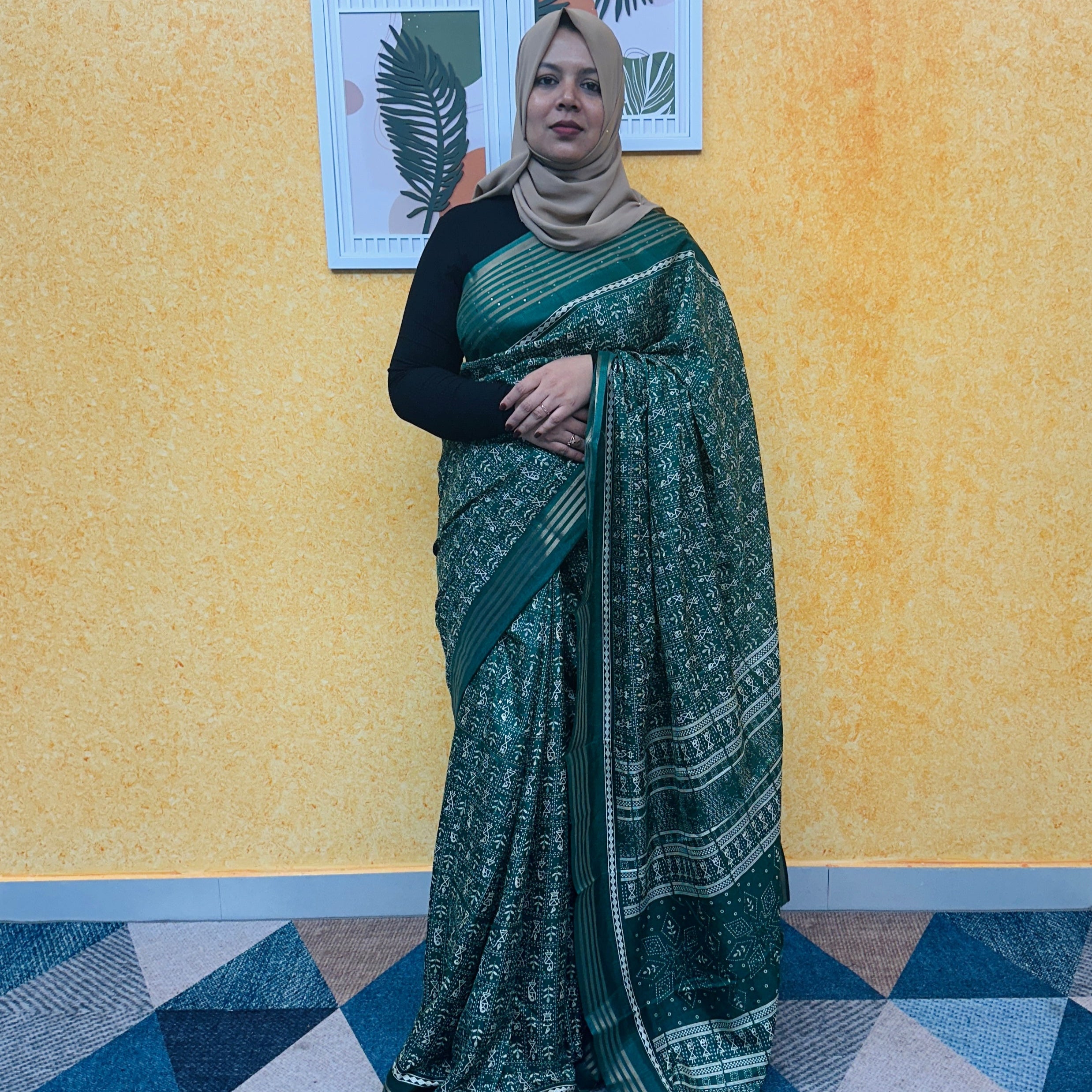 BHAGALPURI SILK SAREE FT 2235