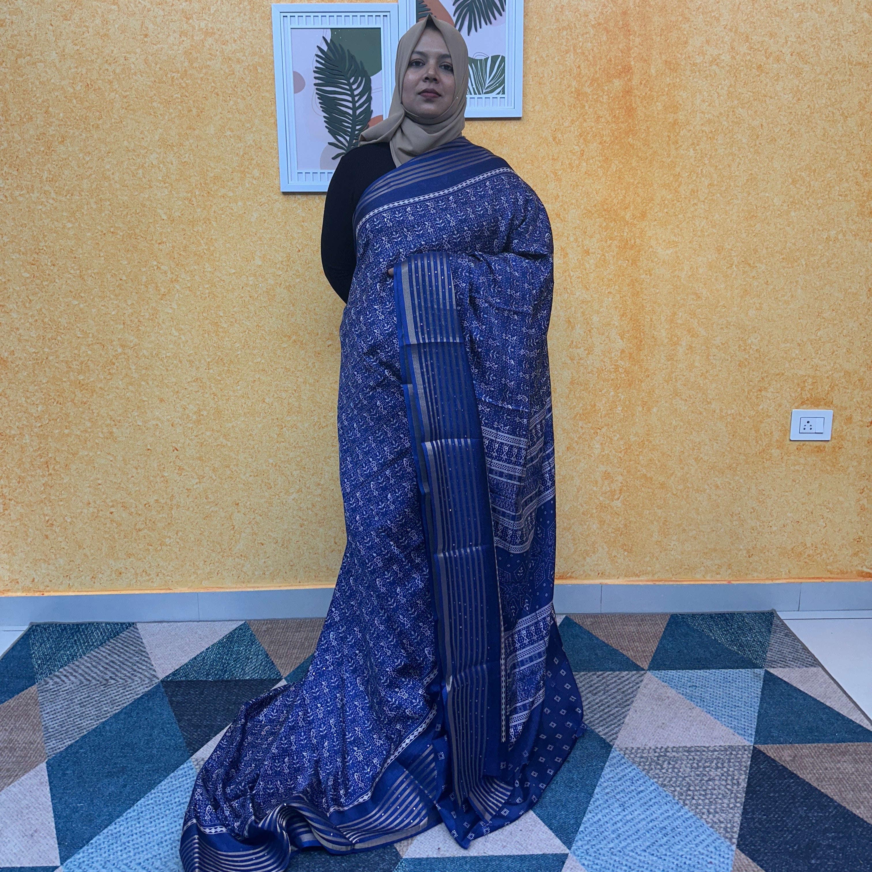 BHAGALPURI SILK SAREE FT 2235