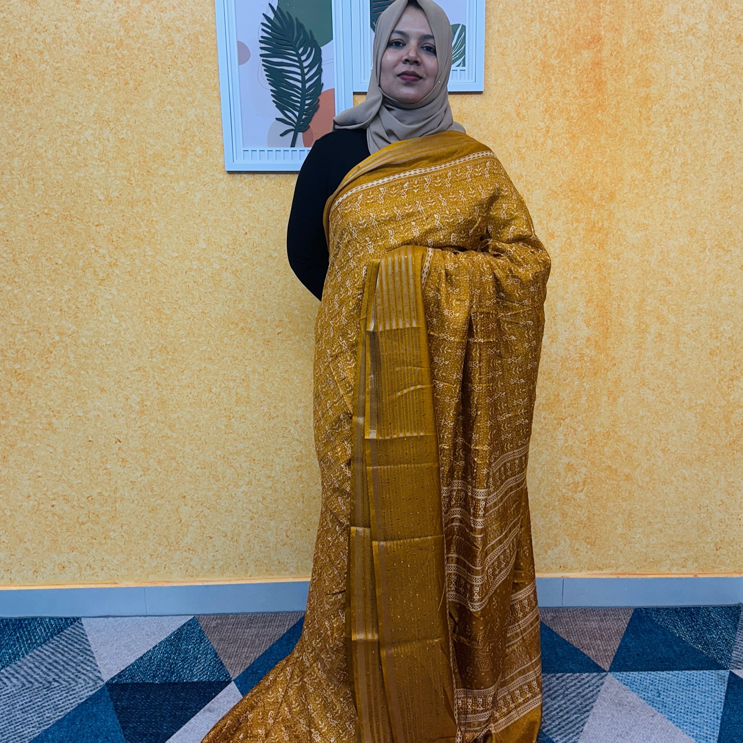 BHAGALPURI SILK SAREE FT 2235