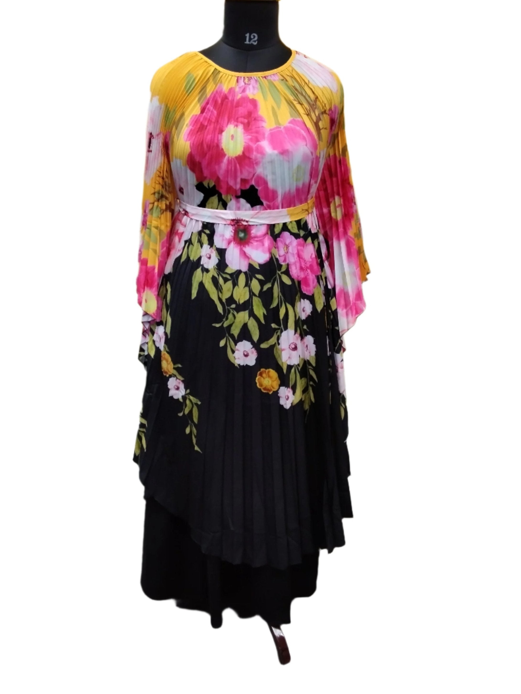 Black and multi colour