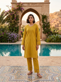 CHIKENKARI CO-ORD SET FT 2952