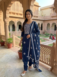 UNSTITCHED SALWAR SUIT FT 2974