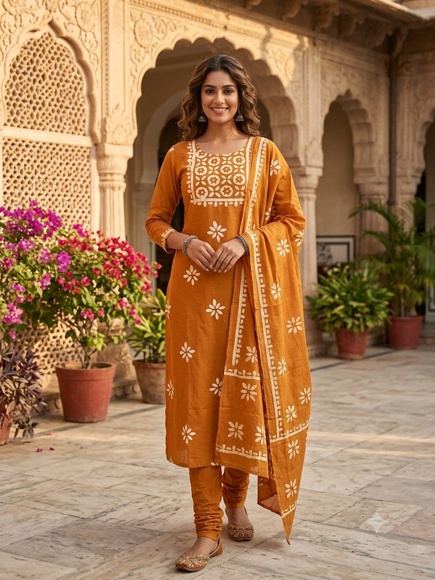 UNSTITCHED SALWAR SUIT FT 2974