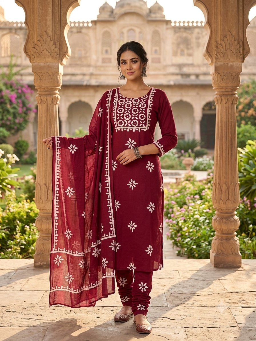 UNSTITCHED SALWAR SUIT FT 2974