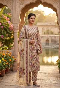 COTTON THREE PIECE SET FT 3022