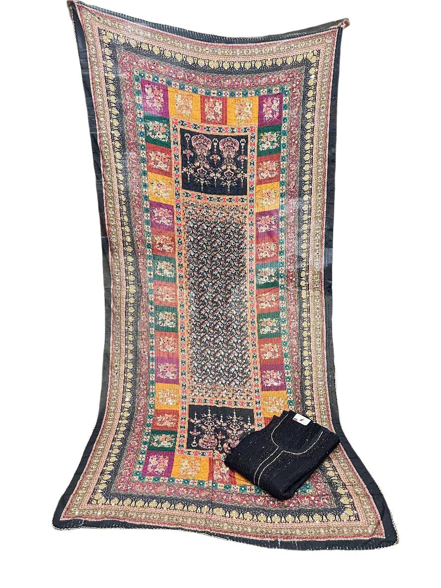 PAKISTANI SALWAR SUIT BLACK 305