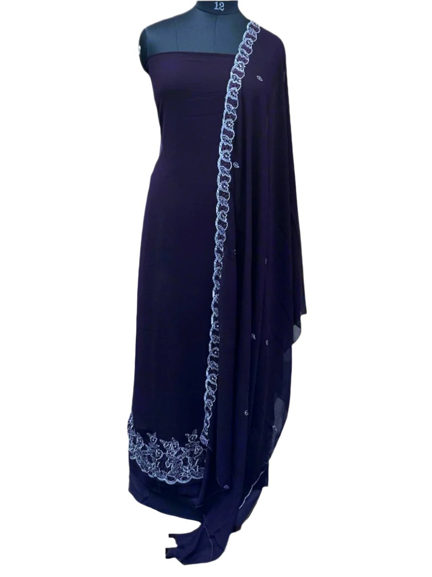 FAUX GEORGETTE SALWAR SUIT FT 1043