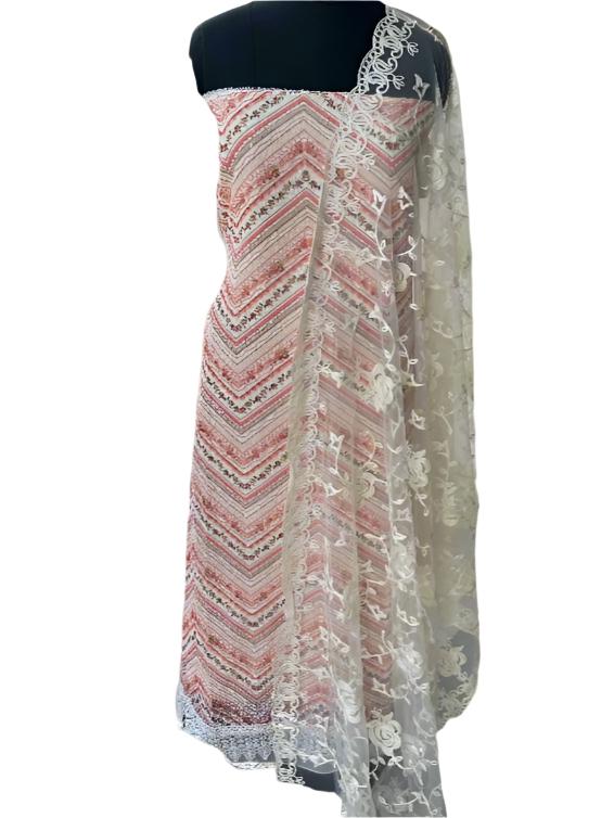 SCIFFLI GEORGETTE SALWAR SUIT FT 1031