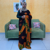 GEORGETTE SAREE FT 2045