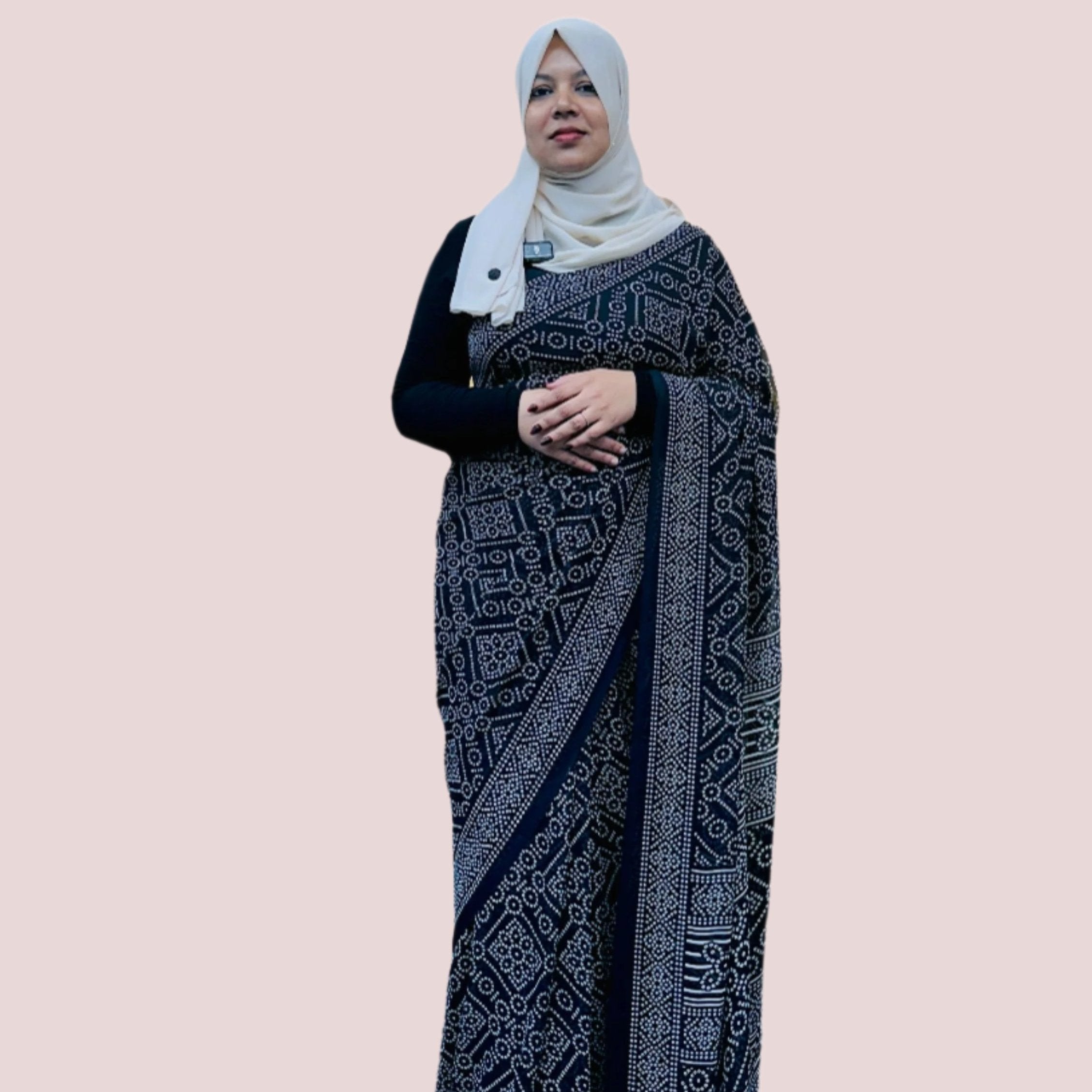 CHIFFON SAREE FT 1082