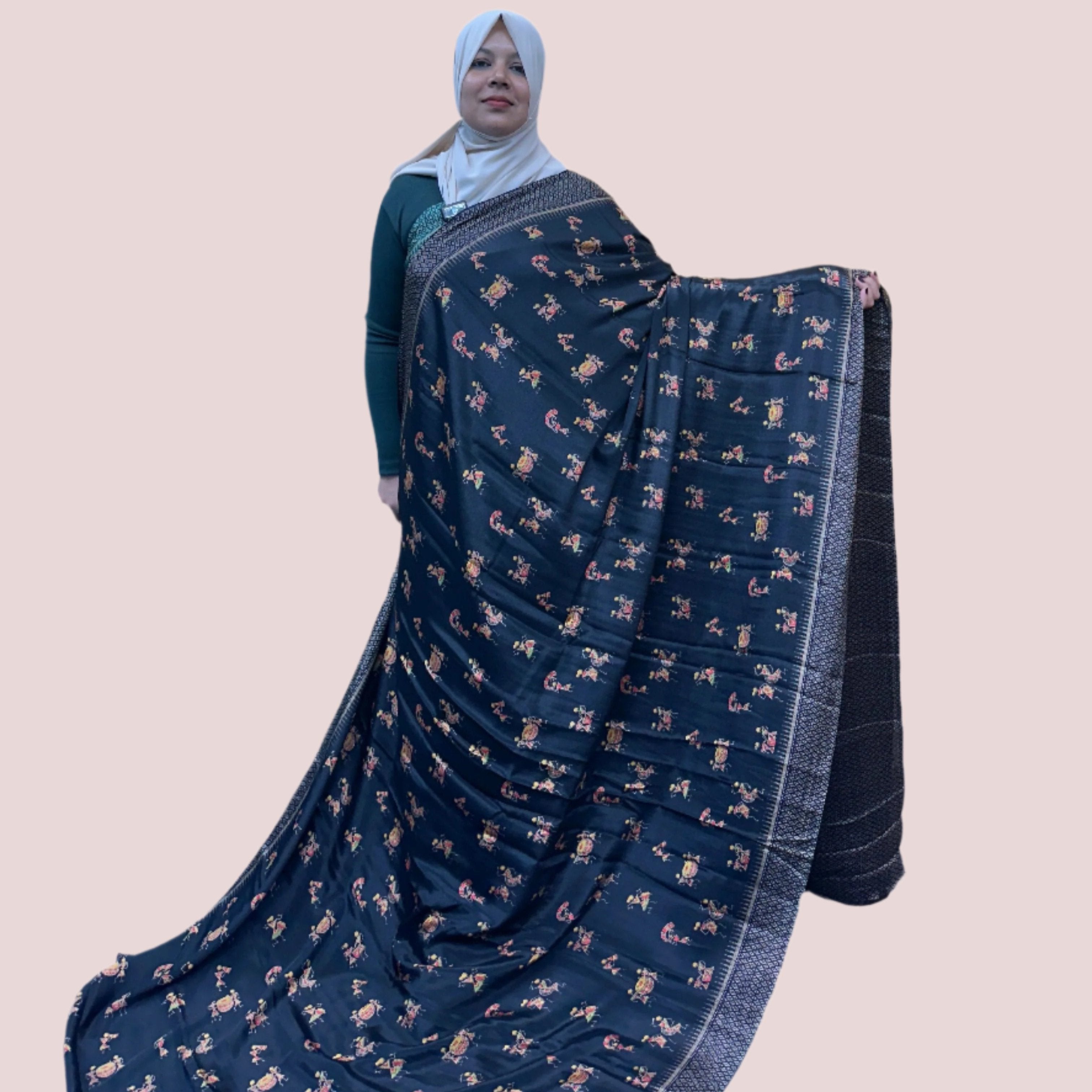 TURKISH CHIFFON SAREE FT 1085