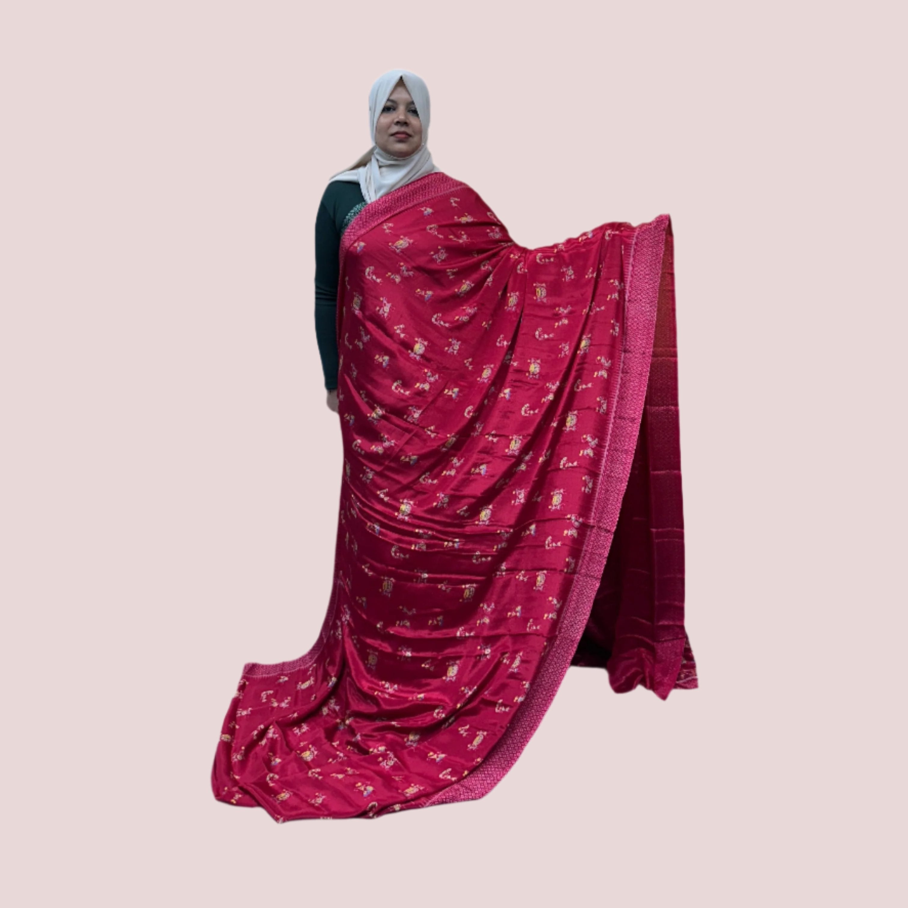 TURKISH CHIFFON SAREE FT 1085