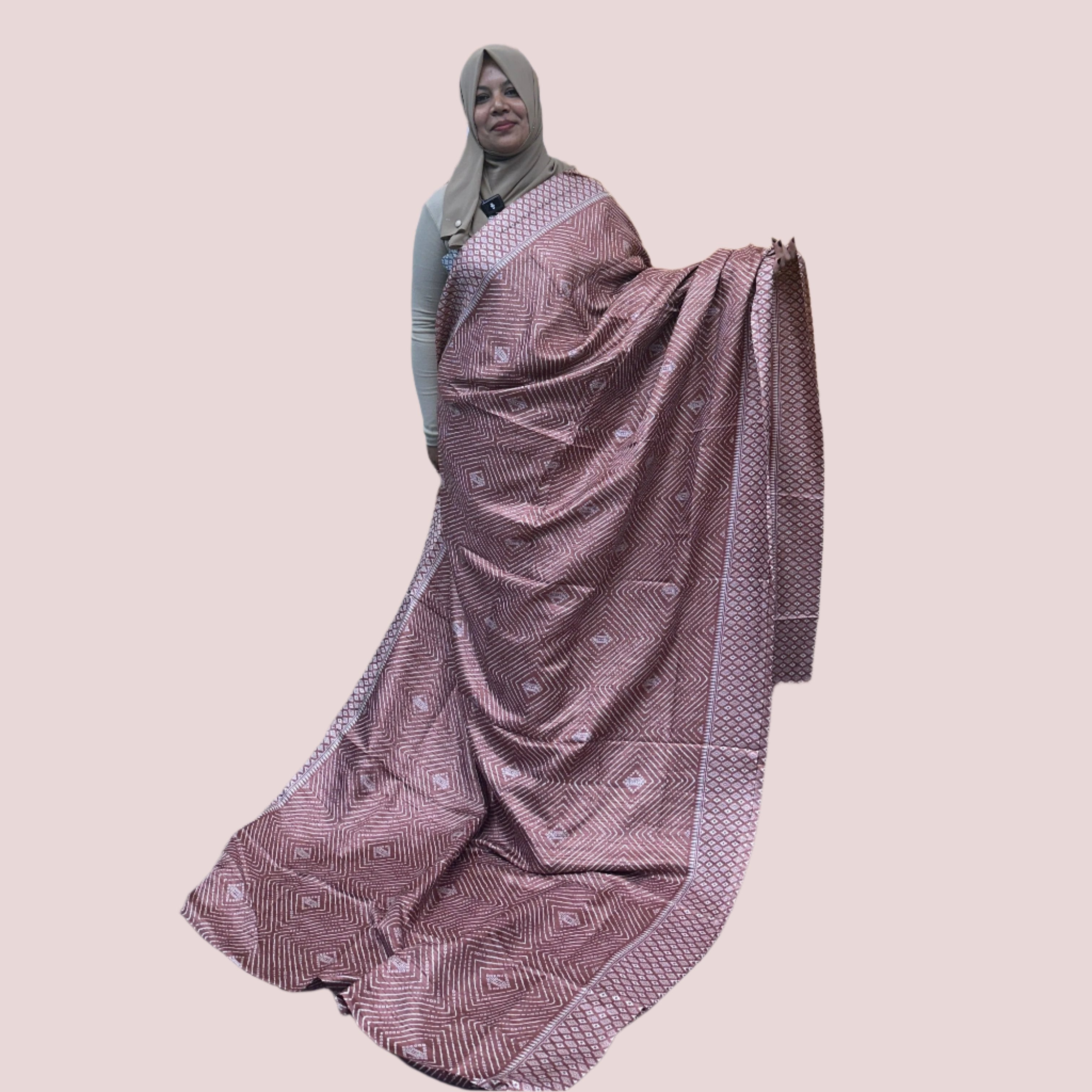 SEMI BAGALPURI SAREE FT 1095