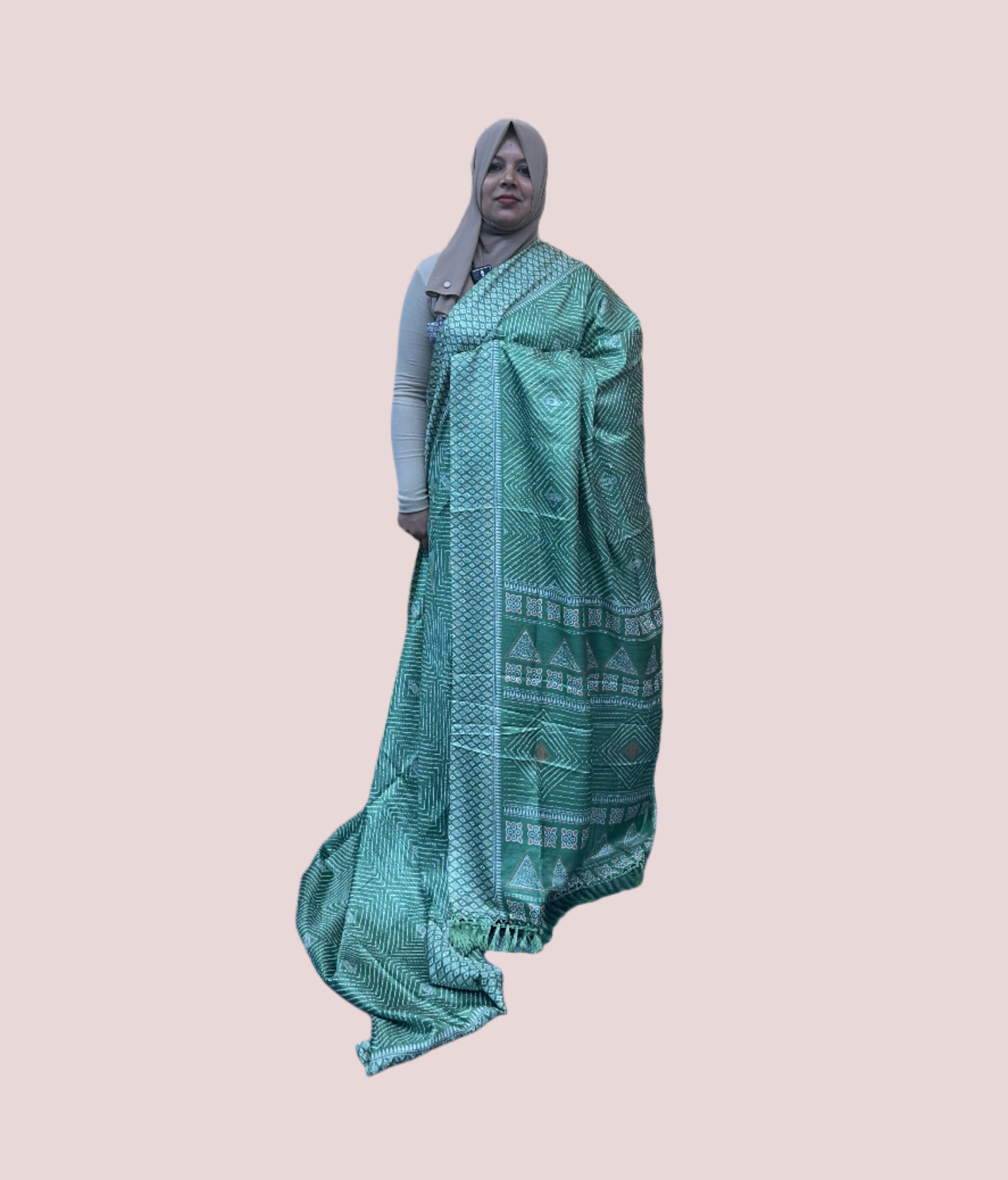 SEMI BAGALPURI SAREE FT 1095