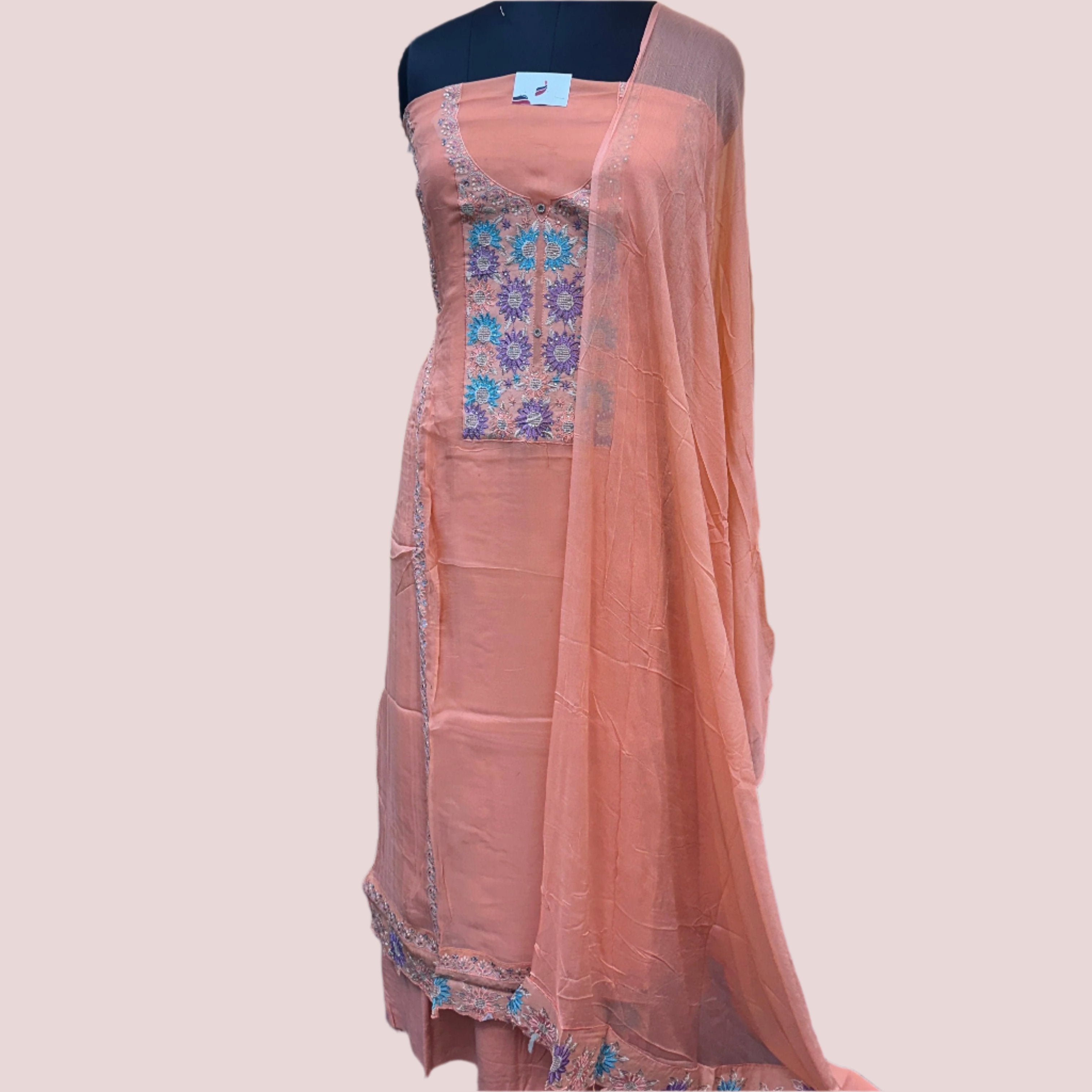 ORGANZA SALWAR SUIT FT 1097