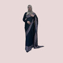 CRAPE GEORGETTE SAREE FT 1101