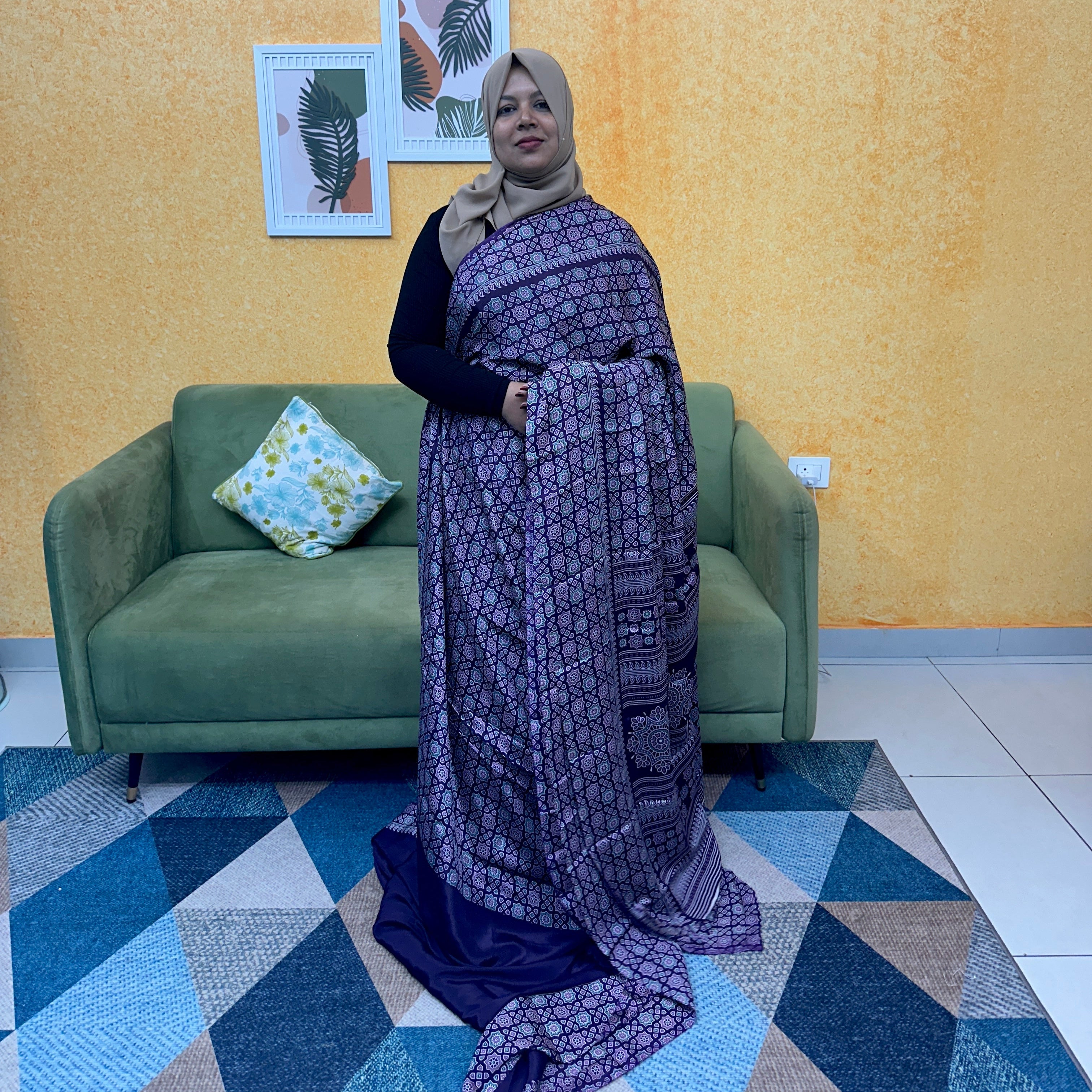 AJRAKH SAREE FT 2108