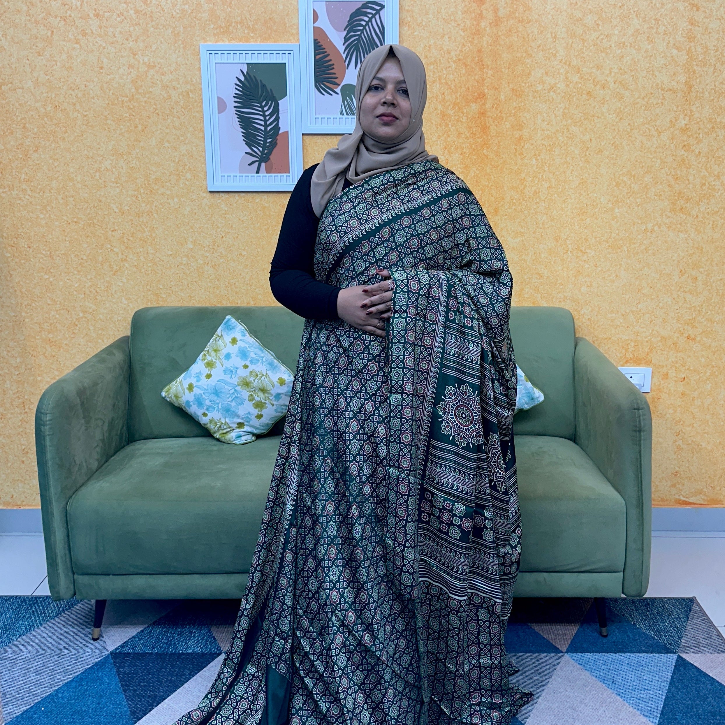 AJRAKH SAREE FT 2108