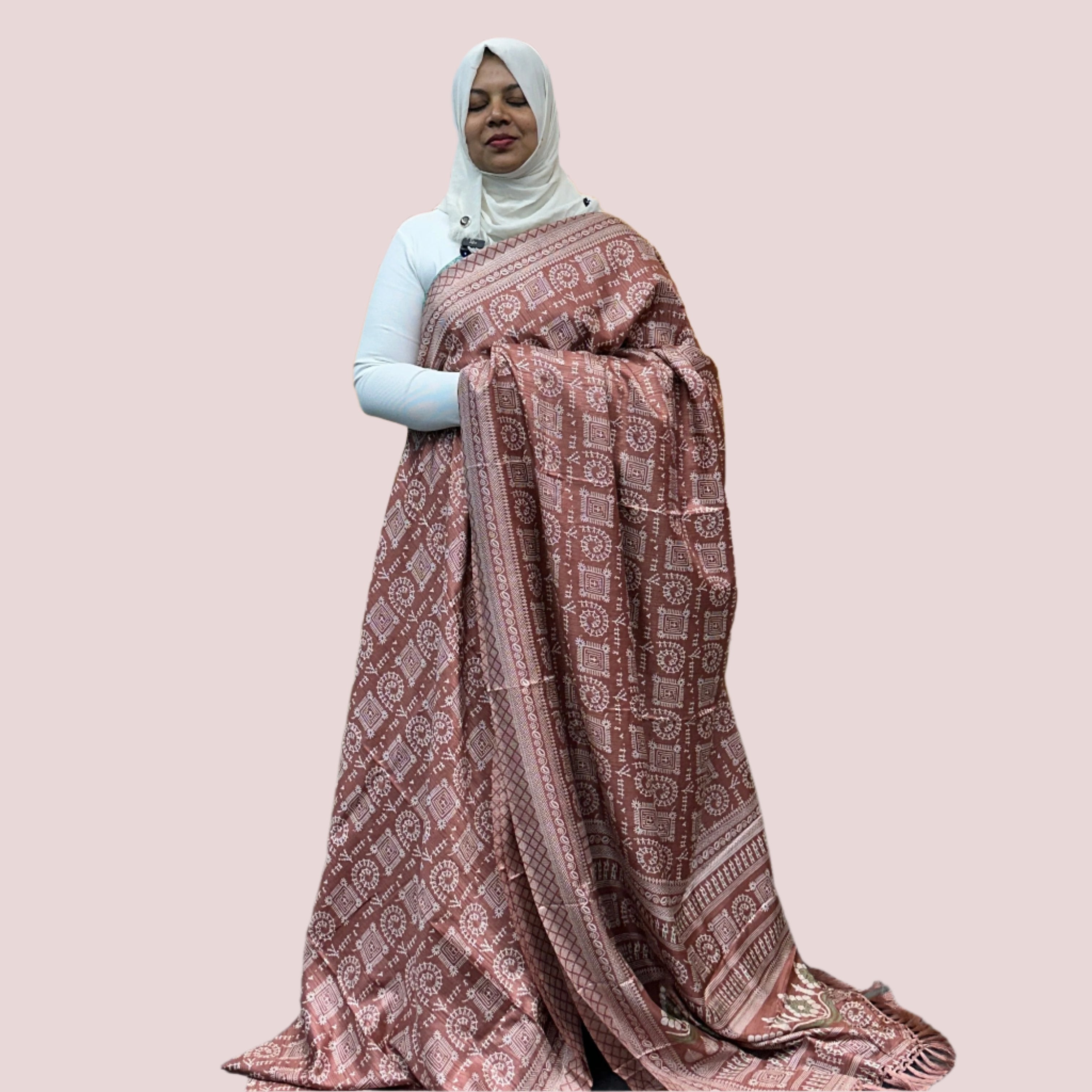 SYNTHETIC SAREE FT 1218
