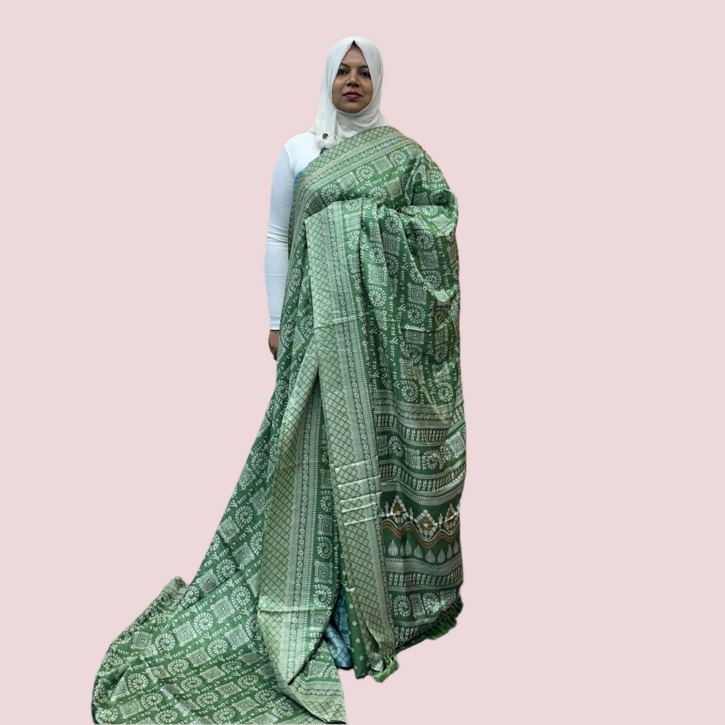 SYNTHETIC SAREE FT 1218