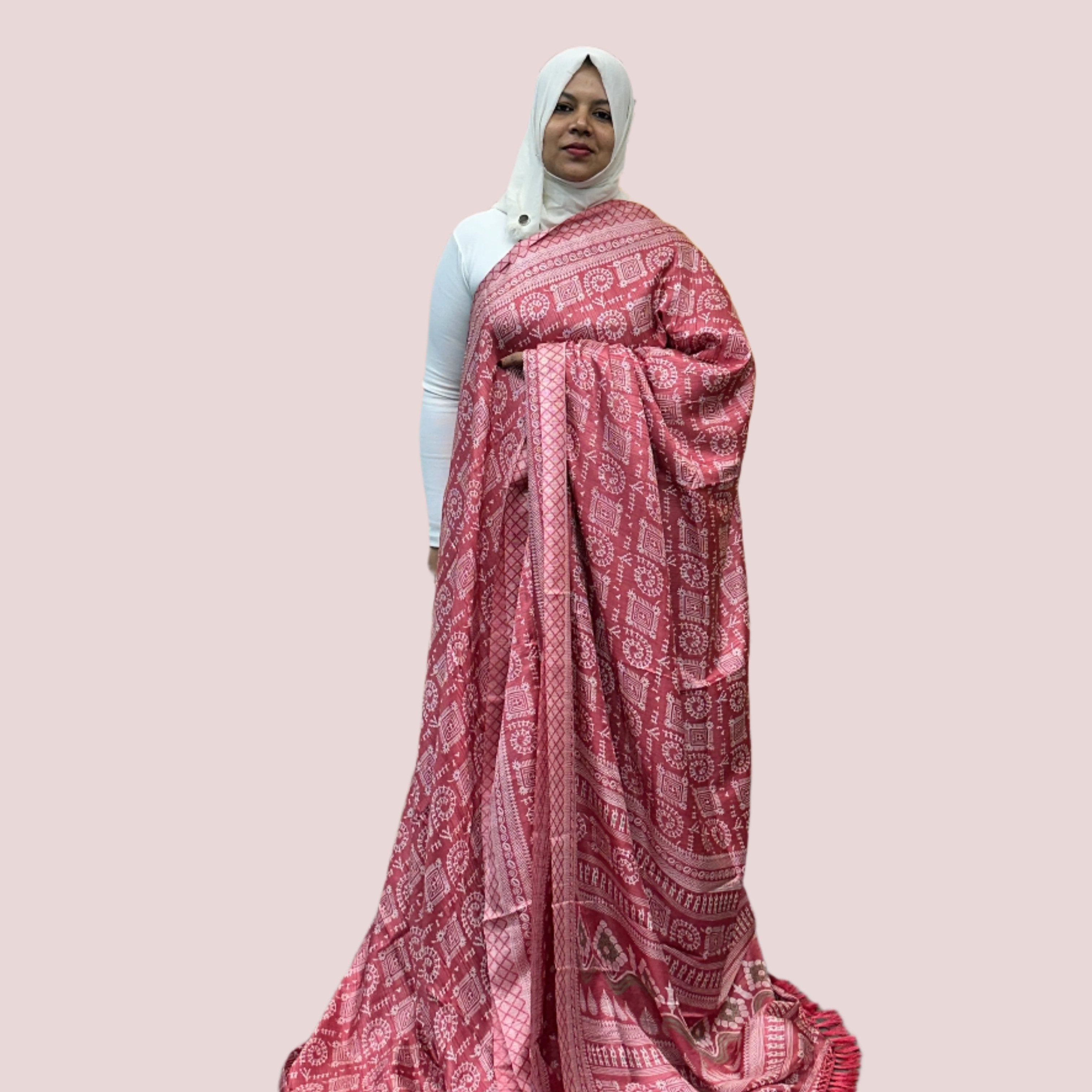 SYNTHETIC SAREE FT 1218