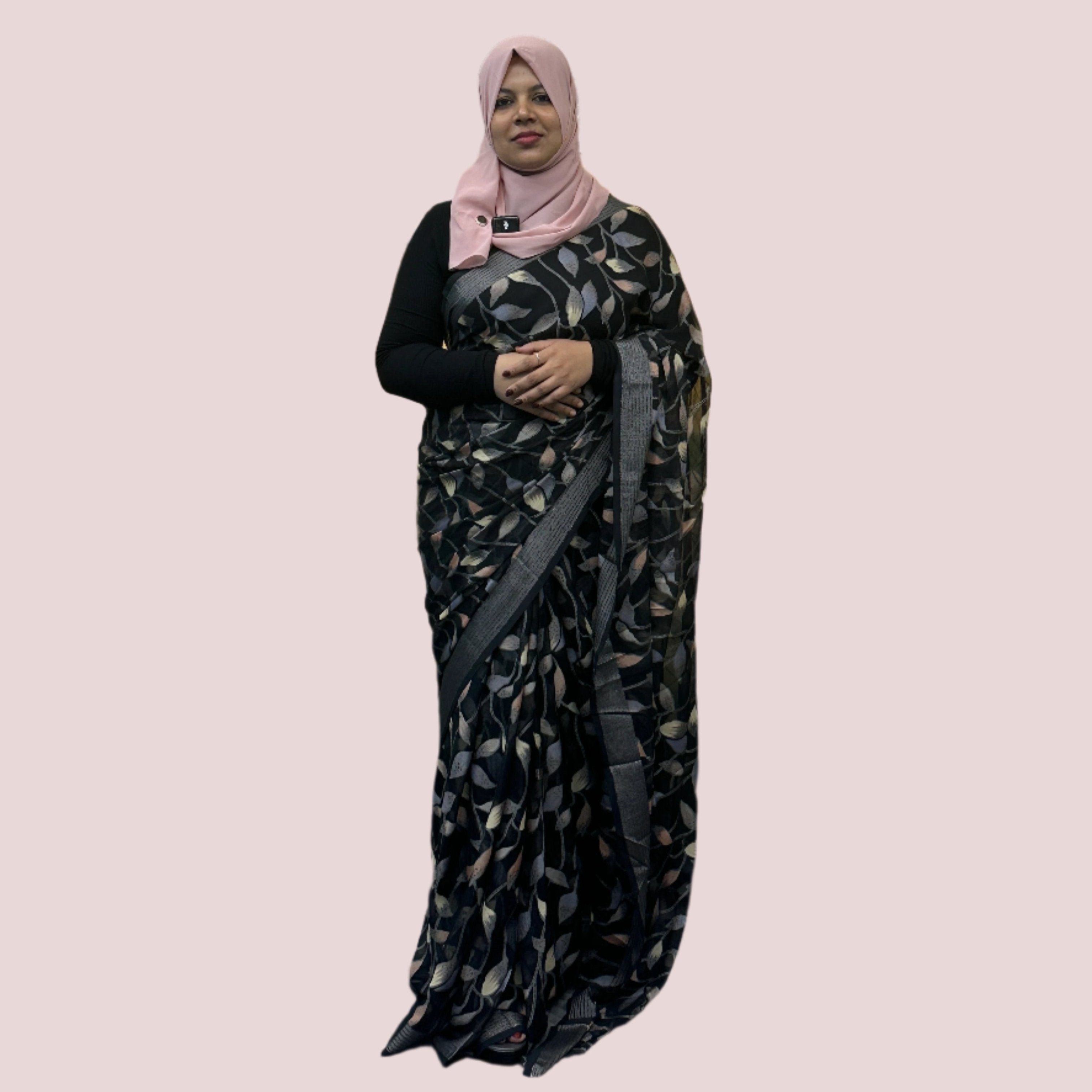 CHIFFON SAREE  FT 1209
