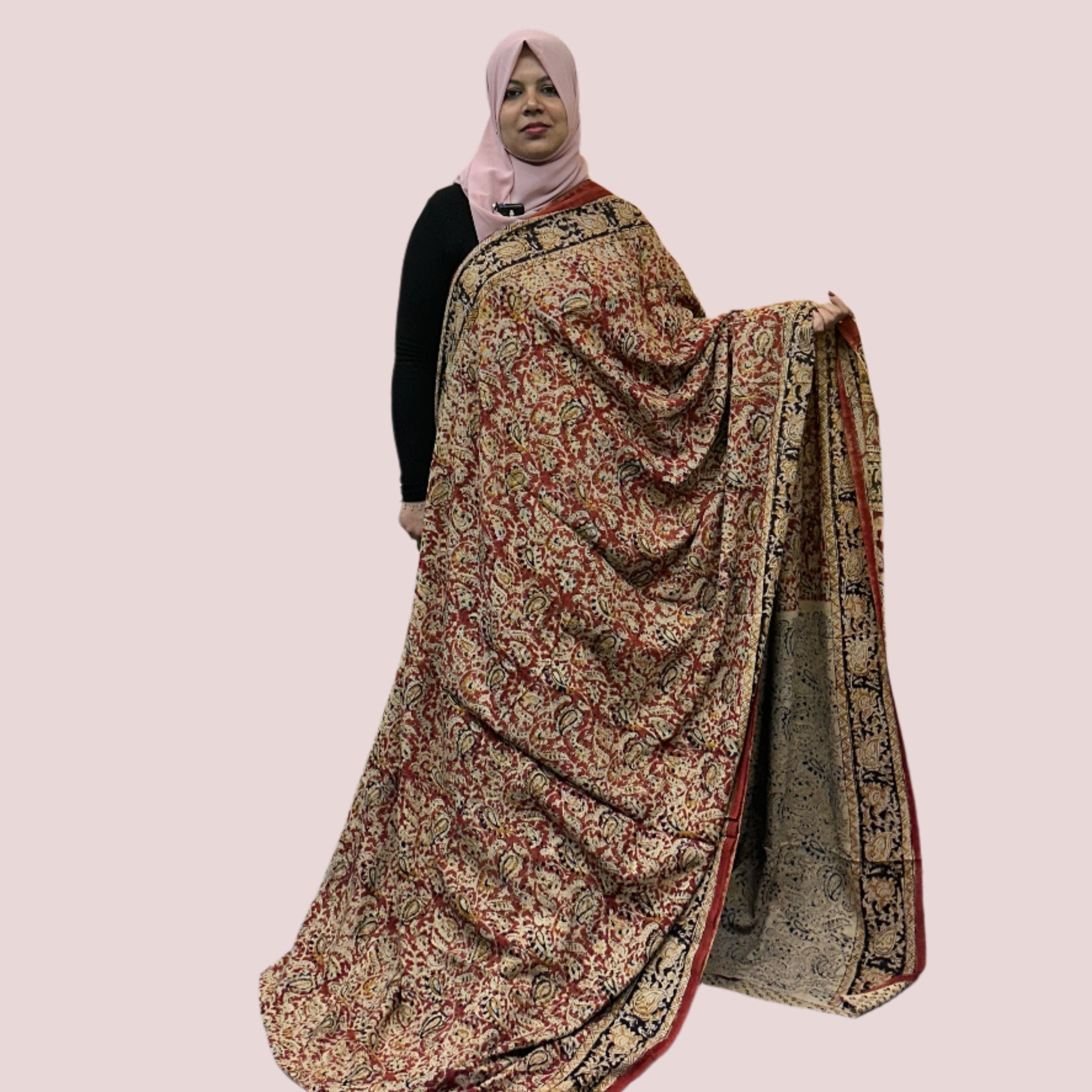 KALAMKARI SAREE FT 1212