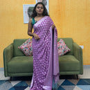GEORGETTE BANARASI SAREE FT 2083