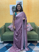 GEORGETTE BANARASI SAREE FT 2083
