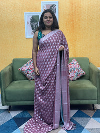 GEORGETTE BANARASI SAREE FT 2083