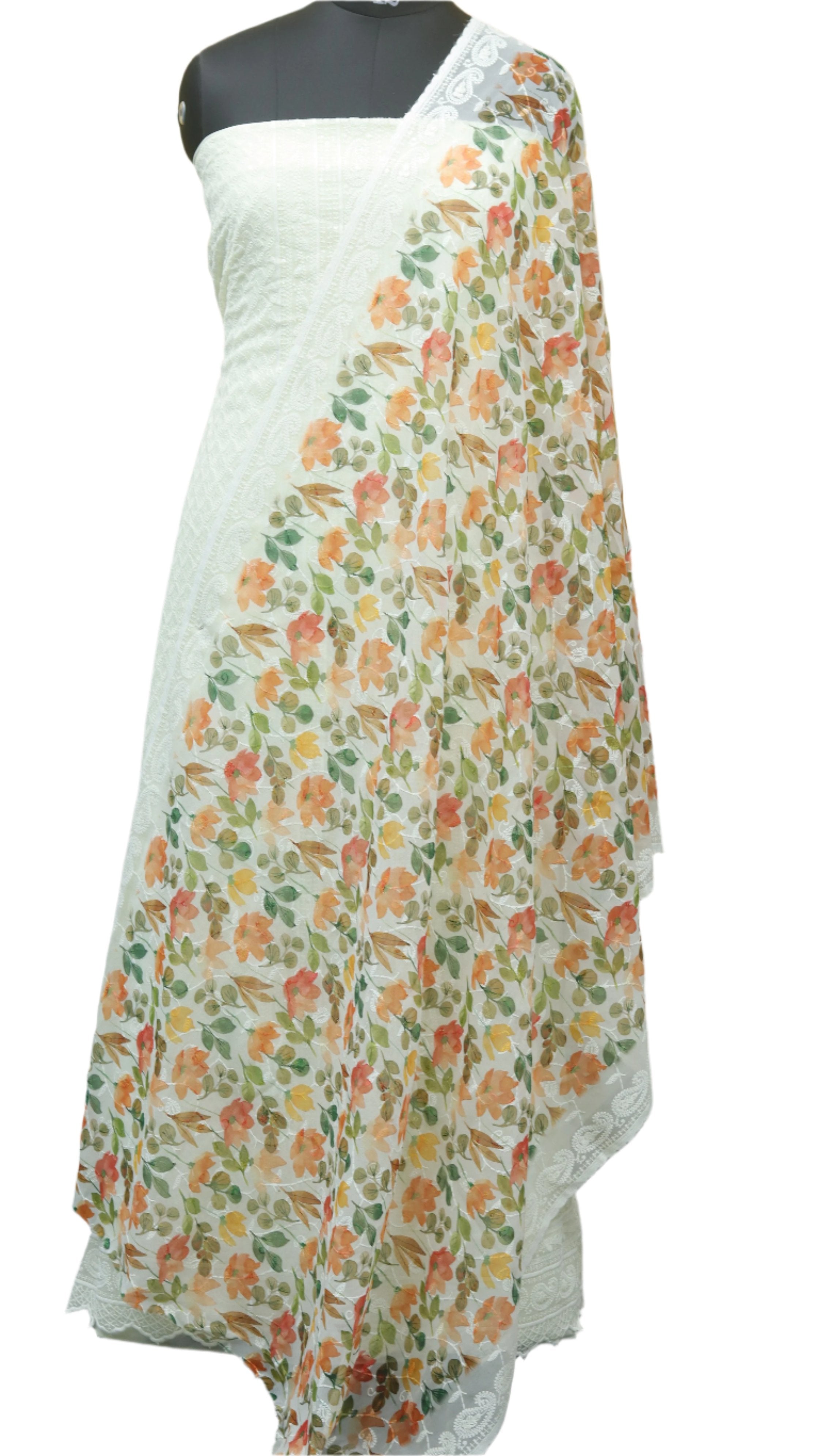 SCHIFFILI GEORGETTE SALWAR SUIT FT 1018